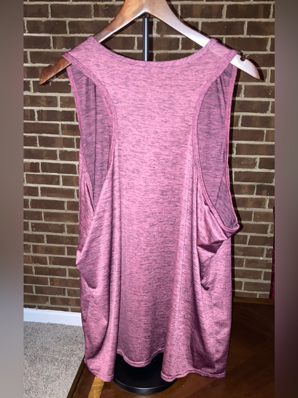 Like New/NWOT Real Essentials Gray Racerback Tanktop - Picture 3 of 4